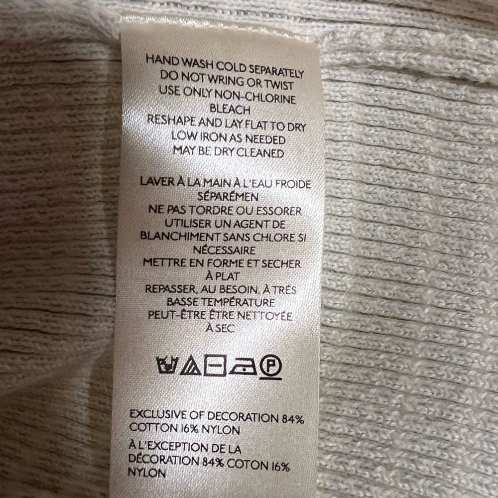 NWOT Anthropologie Pilcro Crew Neck Patch Sweater - Picture 7 of 9